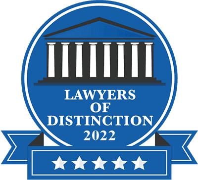 Award - PBP Law - Lawyers of Distinction