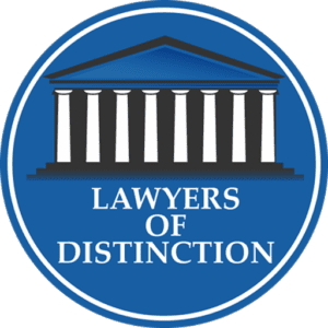 Award - PBP Law - Lawyers of Distinction